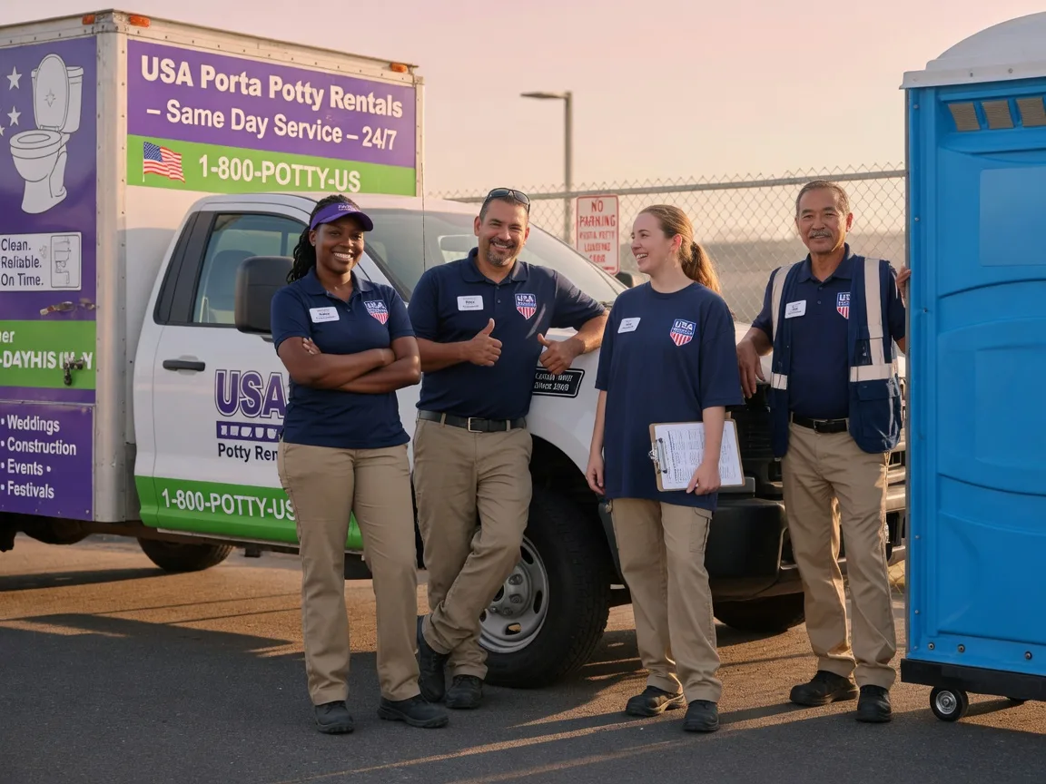 Porta Potty Rental company in Dalzell, IL