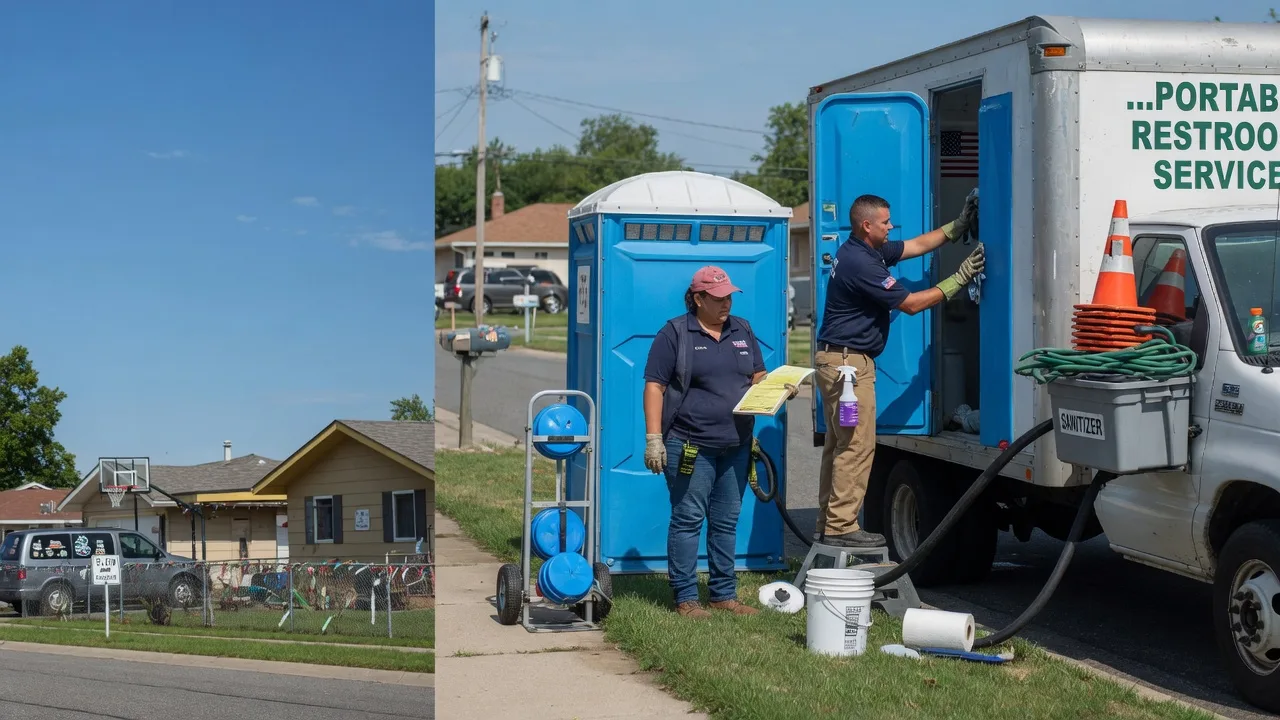 Portable Toilet Rental in Dalzell, IL near me